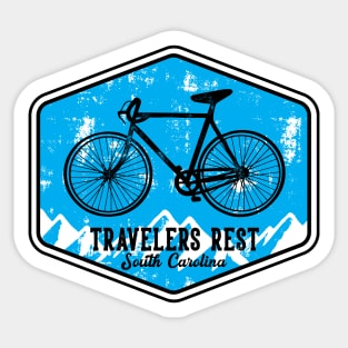 Travelers Rest South Carolina Tourist Souvenir Sticker